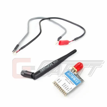

Gartt Aomway 5.8Ghz 200mW 32CH mini single launch Wireless Audio and Video Transmitter Tx for FPV