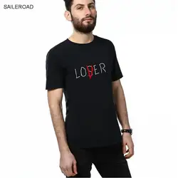 2019 Movie It Losers Клубная Футболка мужская женская Повседневная хлопковая футболка с коротким рукавом Lover Loser Мужская футболка хлопковые топы