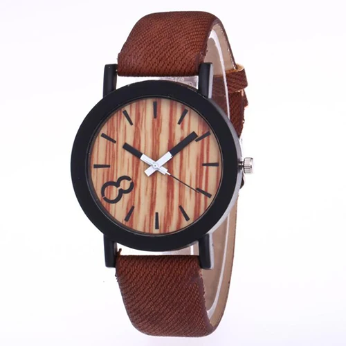 

Women Quartz Watches Denim Design Leather Strap Male Casual Wristwatch Relogio Masculino