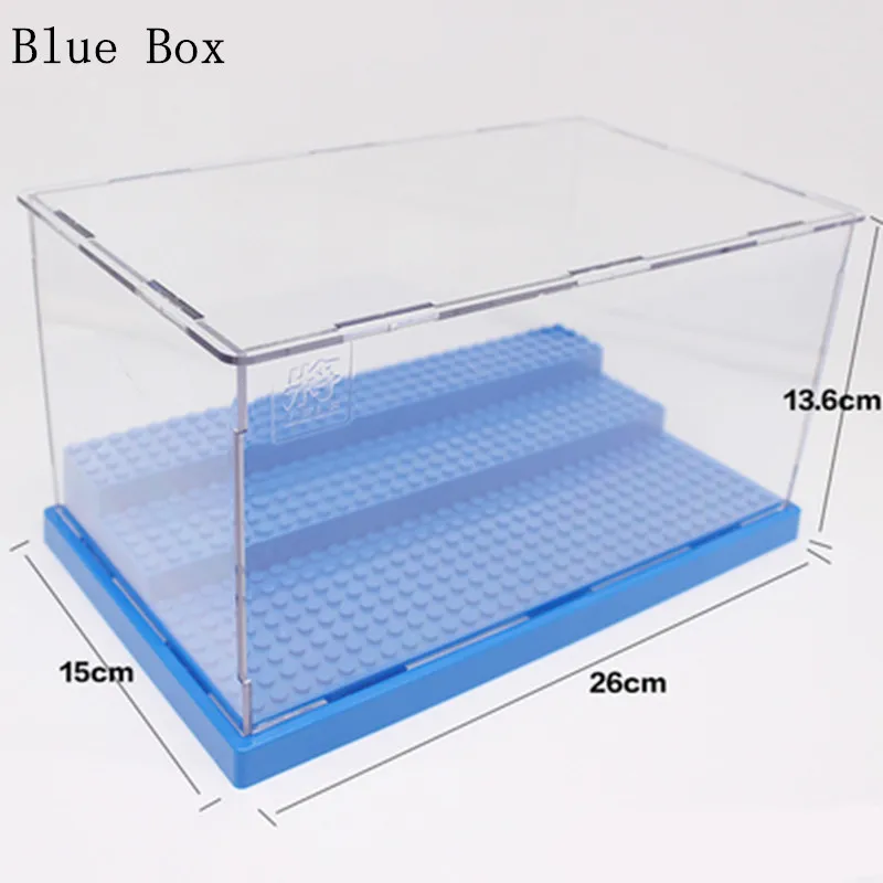 Diy Display Case/Box Dustproof Show Case Base Compatible for legoingly Acrylic Plastic Display Box Case Building Blocks Bricks