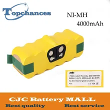НОВЫЙ 4000 мАч Ni-MH вакуум Батарея для iRobot Roomba 500 560 530 510 562 550 570 581 610 650 790 780 532 760 770 Аккумулятор для робототехники