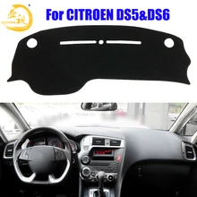 Easysee коврик на приборную панель тире коврики козырек от солнца приборная панель ковровые покрытия для Citroen DS5& DS6 защита от пыли