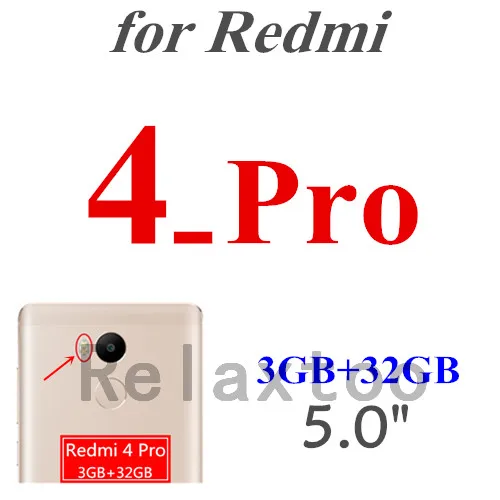 2 шт redmi 4x Защитное стекло для Xiaomi redmi Note 4 4a Pro Закаленное стекло протектор экрана xiomi Red Mi 4 x закаленная пленка - Цвет: For Redmi 4 Pro