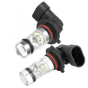 

2pcs 9006/HB4 100W White LED High Bright Headlight Bulbs Kit Fog Light Car Driving Lamp 9V-30v