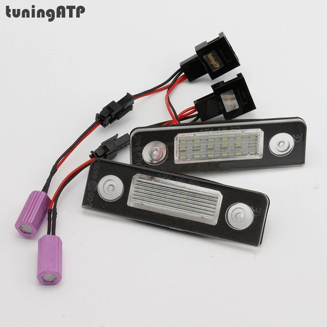 18 SMD LED Number License Plate Light Module for SKODA Octavia Mk2 1Z