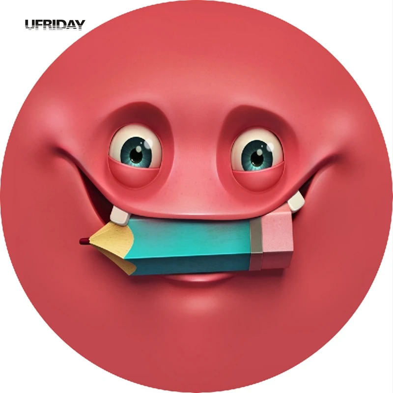 Ufriday Cute Funny Beach Towel Cool 3d Face Expressions Mood