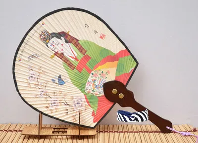 Корейский Высококачественный шелк тайчи вентиляторы традиционное корейское искусство корейские декоративные подарки женский веер - Цвет: 4