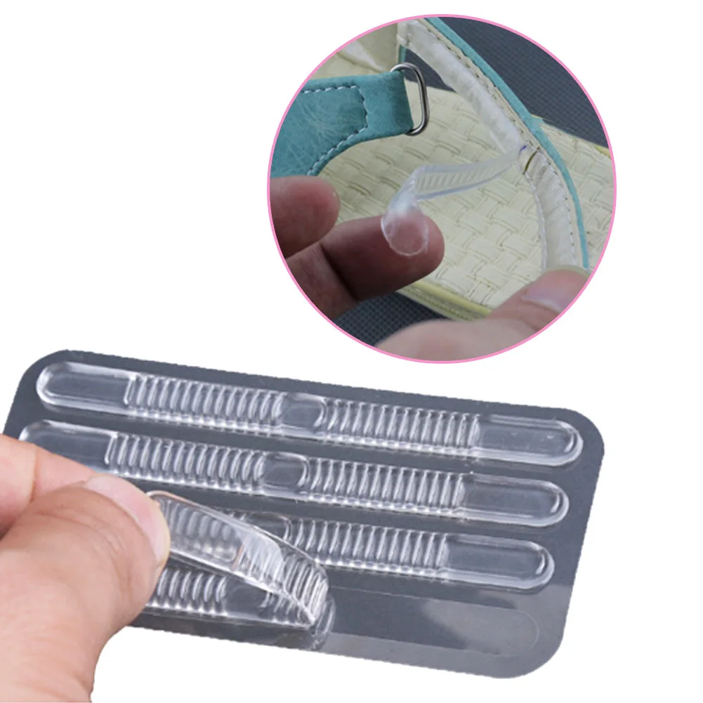 

1set Invisible After The Thread High-Heeled Shoes Posted Thickening Silica Gel Transparent Foot Shoes Rearfoot Stickers