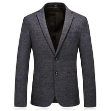 MarKyi осенний мужской шерстяной приталенный Блейзер, пиджак плюс размер 4xl шерстяной кашемировый Блейзер casaco masculino