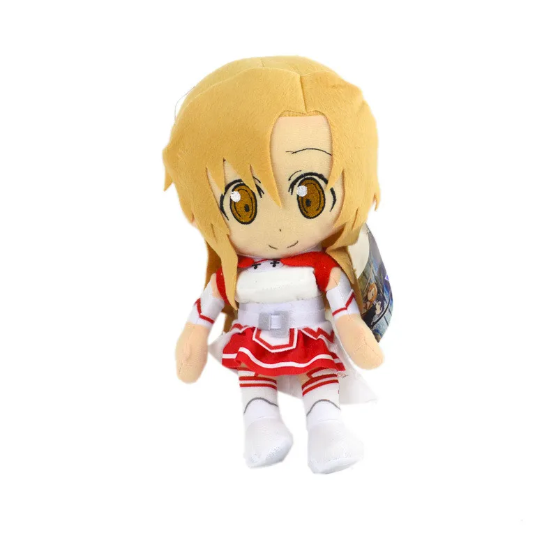 Sword Art Online Plush Dolls Japan Anime Kirigaya Kazuto Yuuki Asuna Peluche Toys Cosplay Gift 30cm  (4)