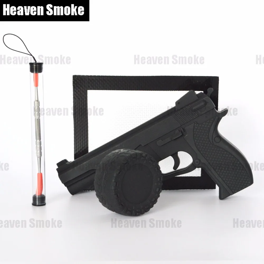 dab wax oil silicone jar-Heaven Smoke-1 (2)