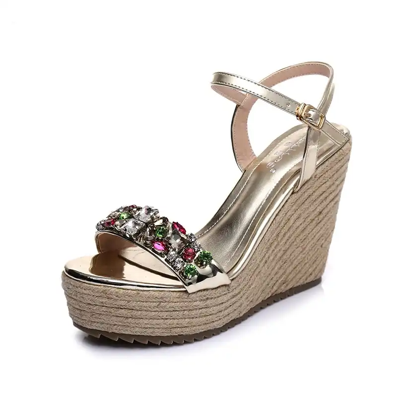 small wedge flip flops