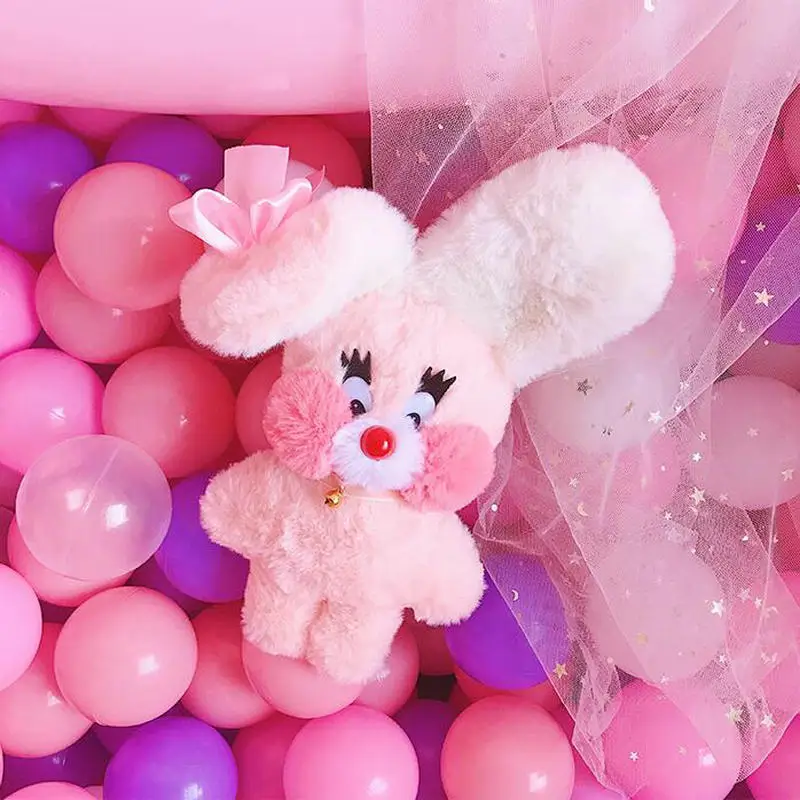 Мягкая Корейская плюшевая кукла Ins Cafe Mimi Mouse набивные животные розовый кролик