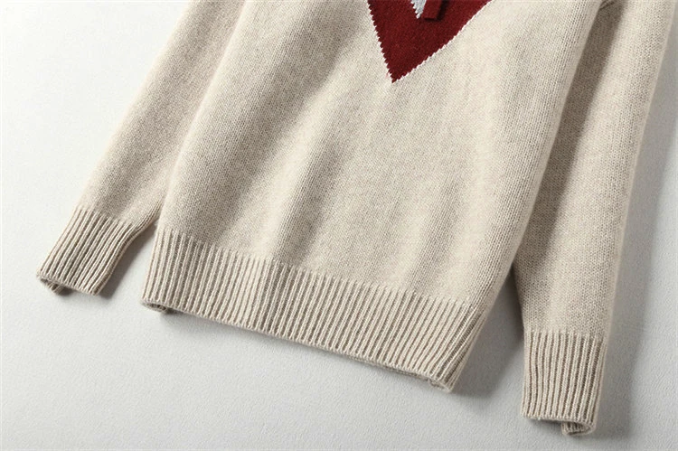 New Thick Cashmere Hoodies Sweatshirts Women Loose Hooded Pullover Female Cover Color Wool knitted Jacket Women's Clothing