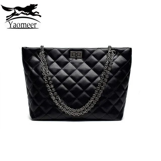 2017 Luxury Women Bag Fashion Quilted Chain Shoulder Bags Female 2017 Luxury Women Bag Fashion Quilted Chain Shoulder Bags Female Totes Designer Handbags Famous Brand Soft