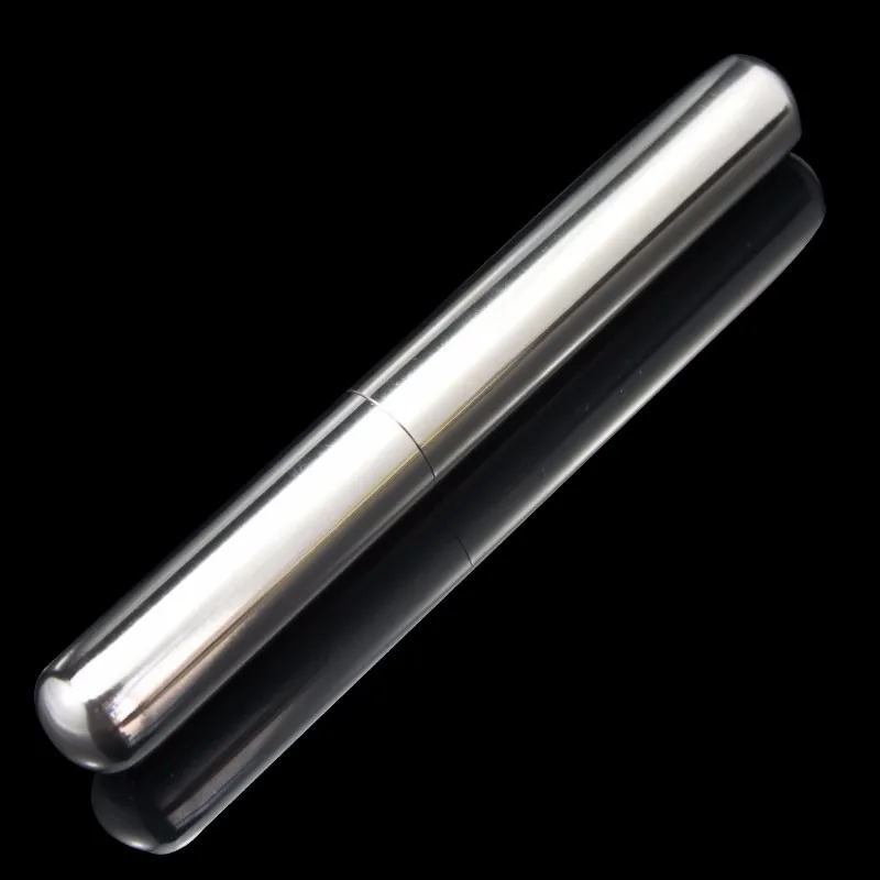 

10pcs Stainless Steel Cigar Tube Moisture Storage Tube Cigarettes Case