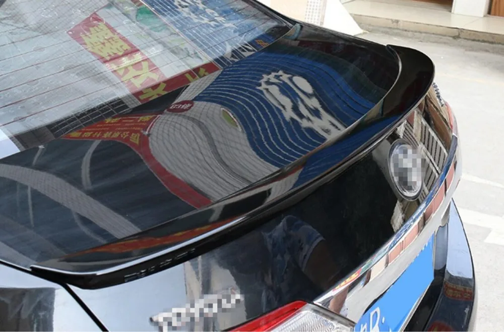BLACK Rear Wing Trunk Aero Spoiler For Toyota Corolla 2014 2015 2016 2017