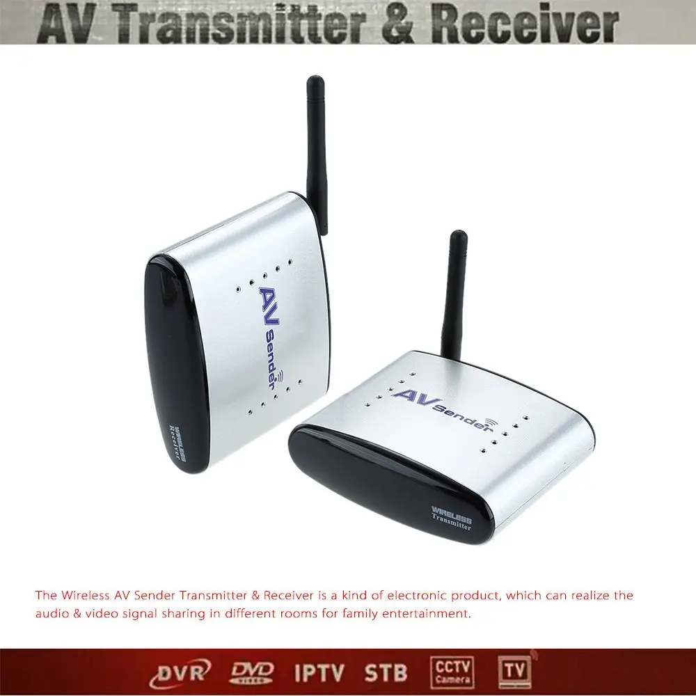 HBUDS 150M PAT 335 2 4G беспроводной AV аудио и видео передатчик приемник Система для DVD/DVR/IP