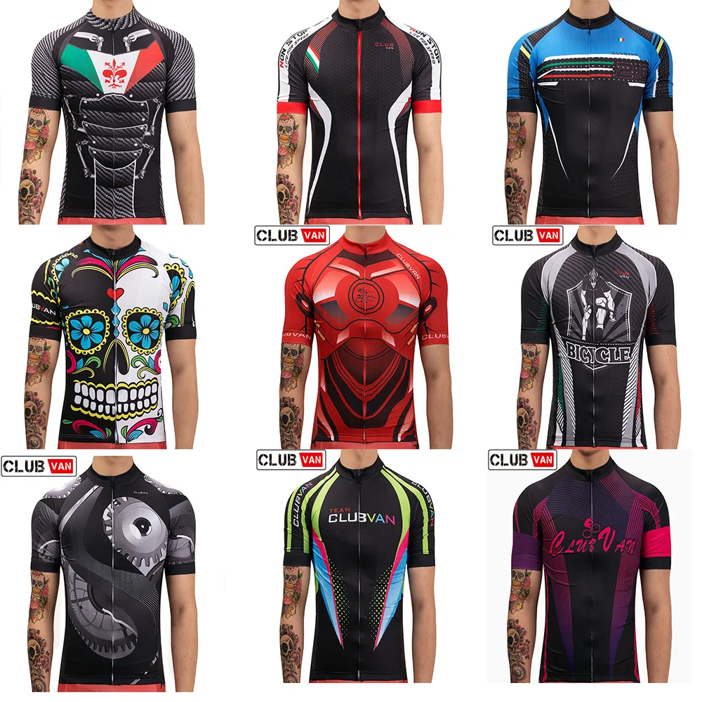 2018 Pro team cycling jersey summer Bicycle maillot breathable MTB