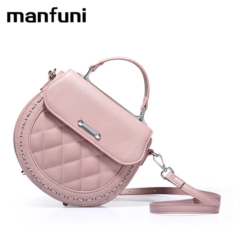 MANFUNI designer handbags high quality 100% genuine Leather crossbody bags for teenage girls ...