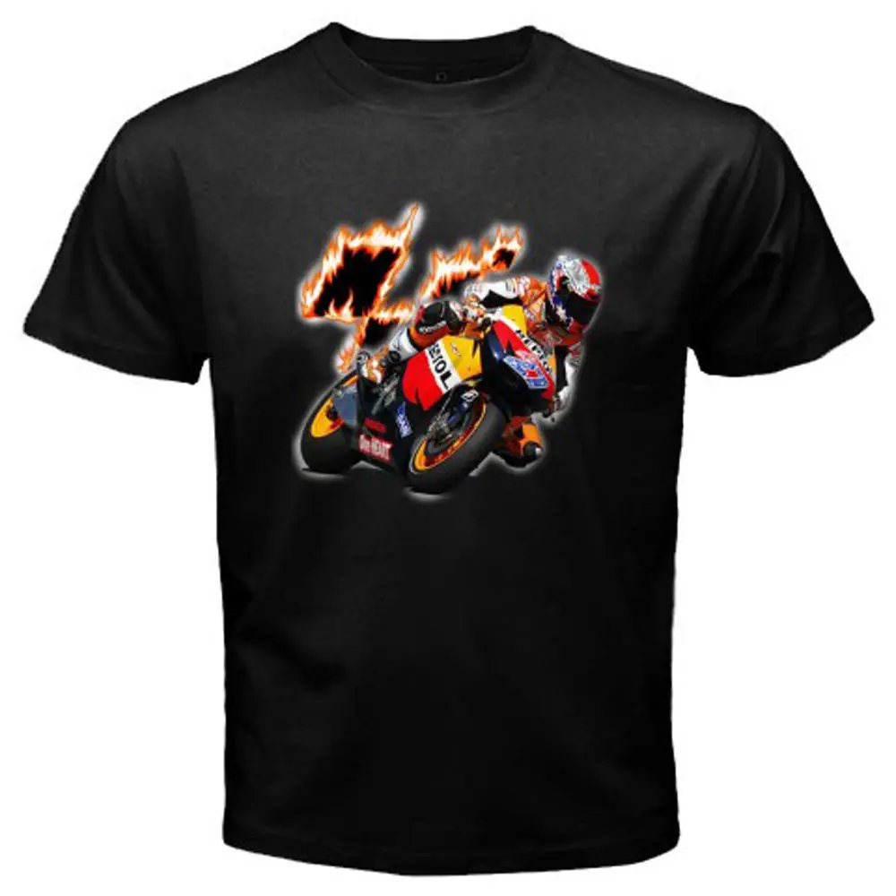 Новинка CASEY STONER Aussie Moto GP чемпион мужская белая черная футболка размер мультяшная