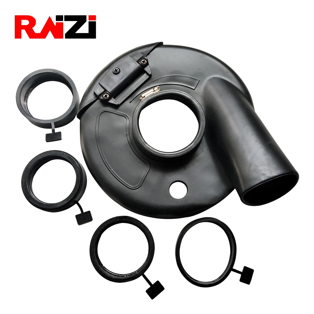 

7 Inch dust shroud rubber handheld grinders dust collection dust shroud
