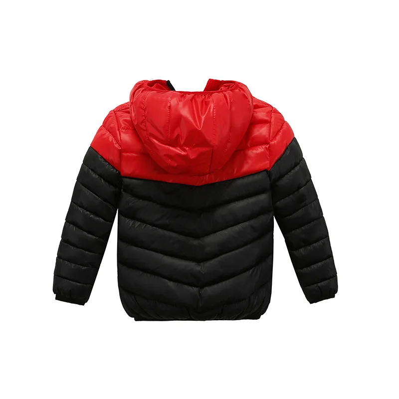 Most effective  2019 new Spring Children Coat Autumn Kids Jacket Boys Outerwear stripe Down Jacket for Boys Warm Ho