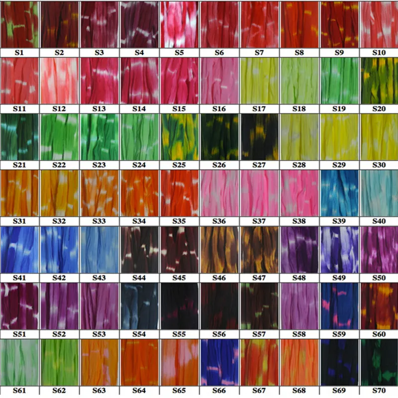 

Mesh Stockings Flower Wholesale Materials / Import Screen Two-tone Color Card Does Not Fade High Density Lengthen Stockings