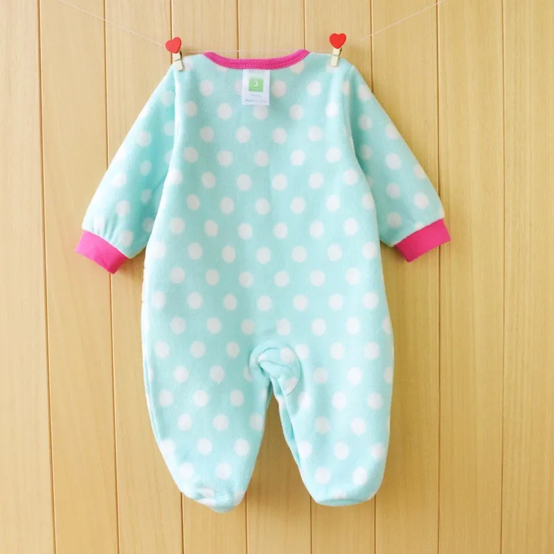 New 2015 Autumn / Winter Baby Rompers clothes Long sleeved coveralls for newborns Boy Girl Polar Fleece baby Clothing 23