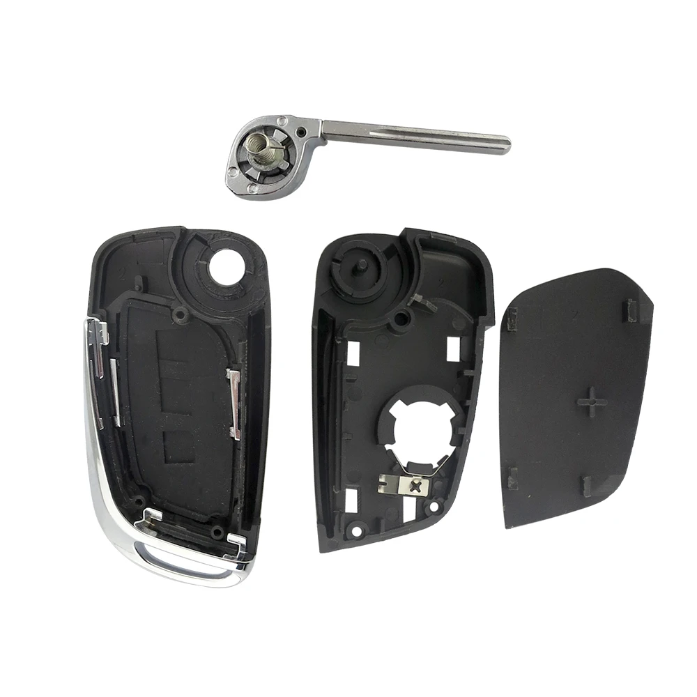 OkeyTech 2/3 кнопочный модифицированный откидной ключ чехол для Peugeot 306 407 408 607 Citroen C4 C2