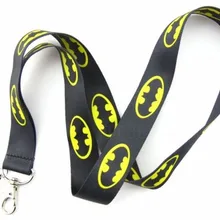 По мелкому опту 10 шт. и мультяшным рисунком для мальчиков и девочек Любовь Спайдермен, Супермен, Бэтмен мобильный шнурок для сотового телефона шейные платки вечерние H-147