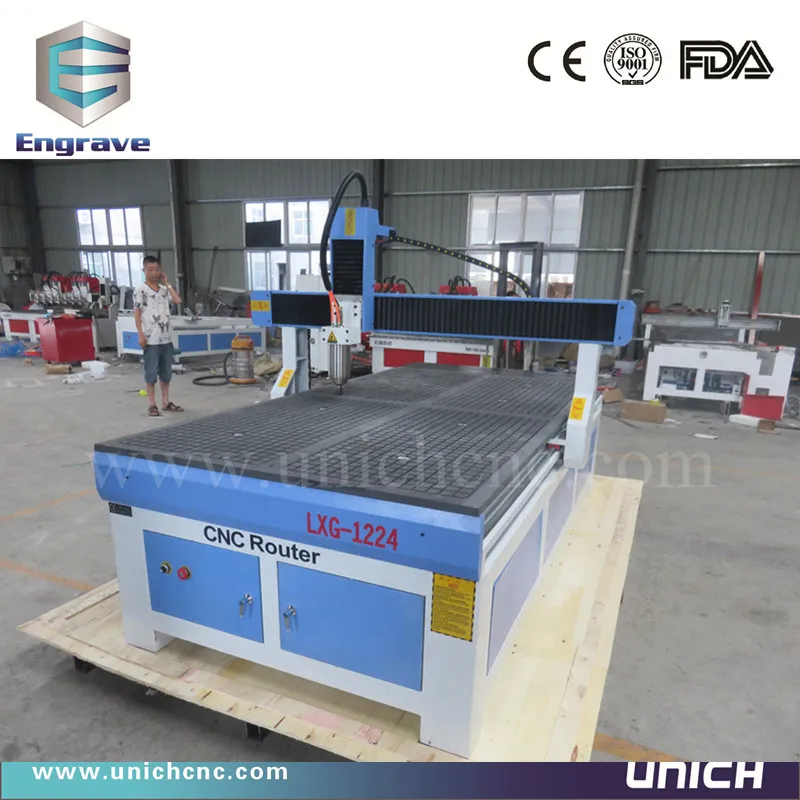 Китай популярных unichcnc 1224 ЧПУ машина/ЧПУ прайс лист|router machine|cnc router machinecnc machine price |