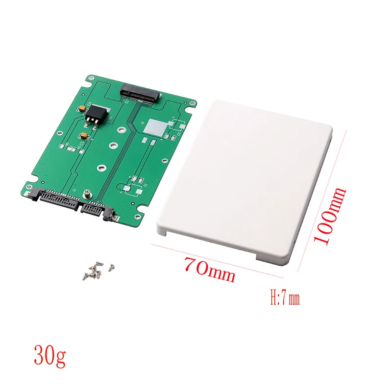 BTBcoin корпус M.2 NGFF SSD на 2 5 &quotSATA адаптер карты с толщиной 7 мм чехол M2 Корпус Коробка