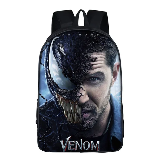 venom book bag