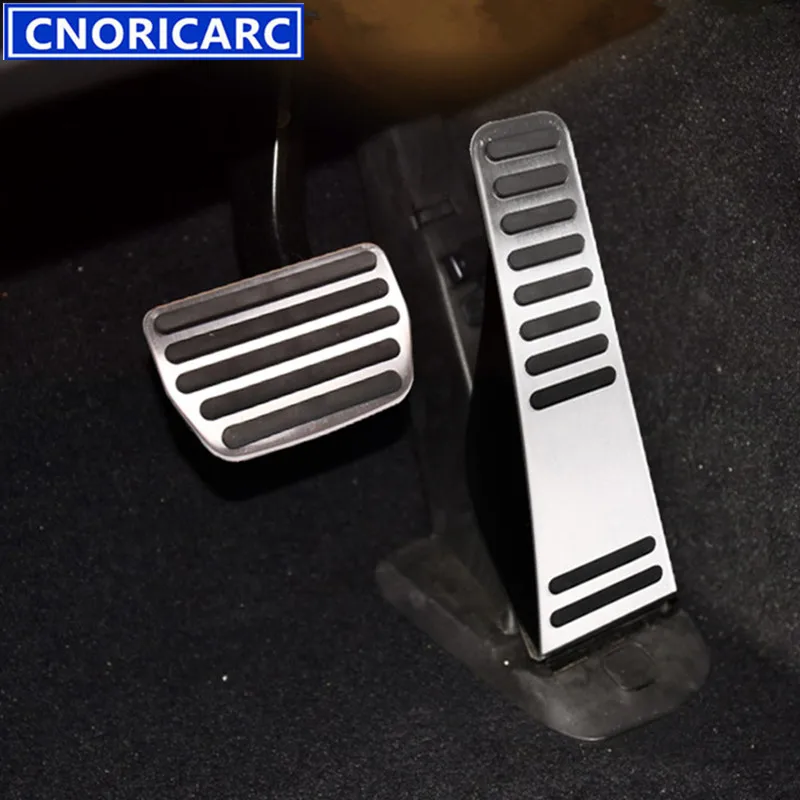 CNORICARC Car Styling Throttle Pedal Cover Trim Strip Inner Accelerator