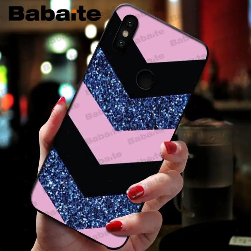 Fashion Geometric Splice Pattern Marble gold pink marble stone