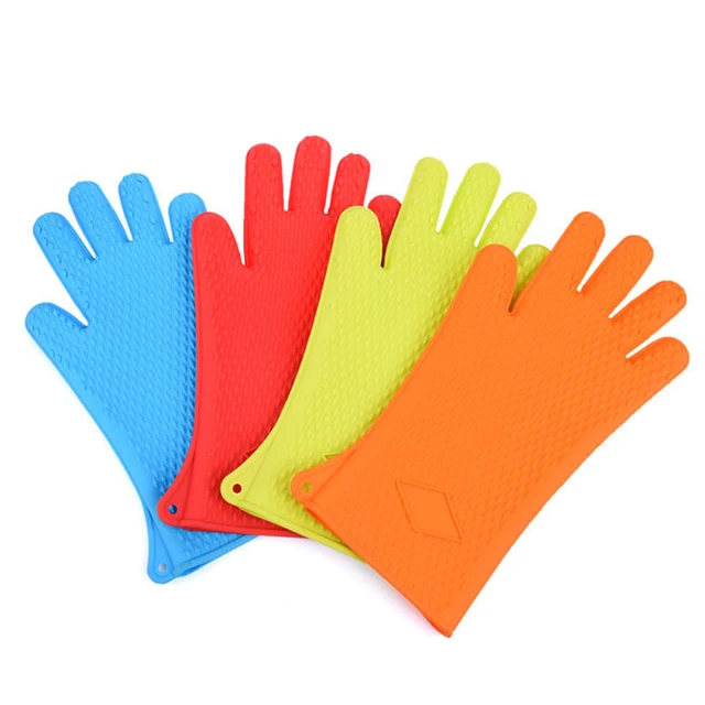 Online Home Kitchen Gloves Silicone Oven Heat Home Kitchen Gloves Silicone Oven Heat Resistant Temperature