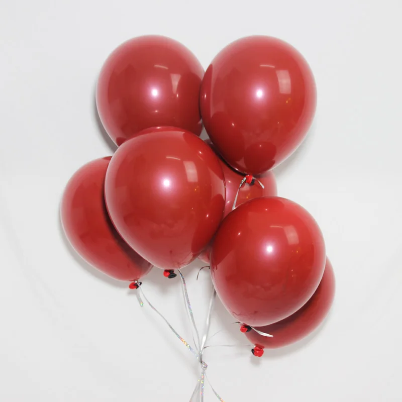 Ruby red latex for wedding (1)