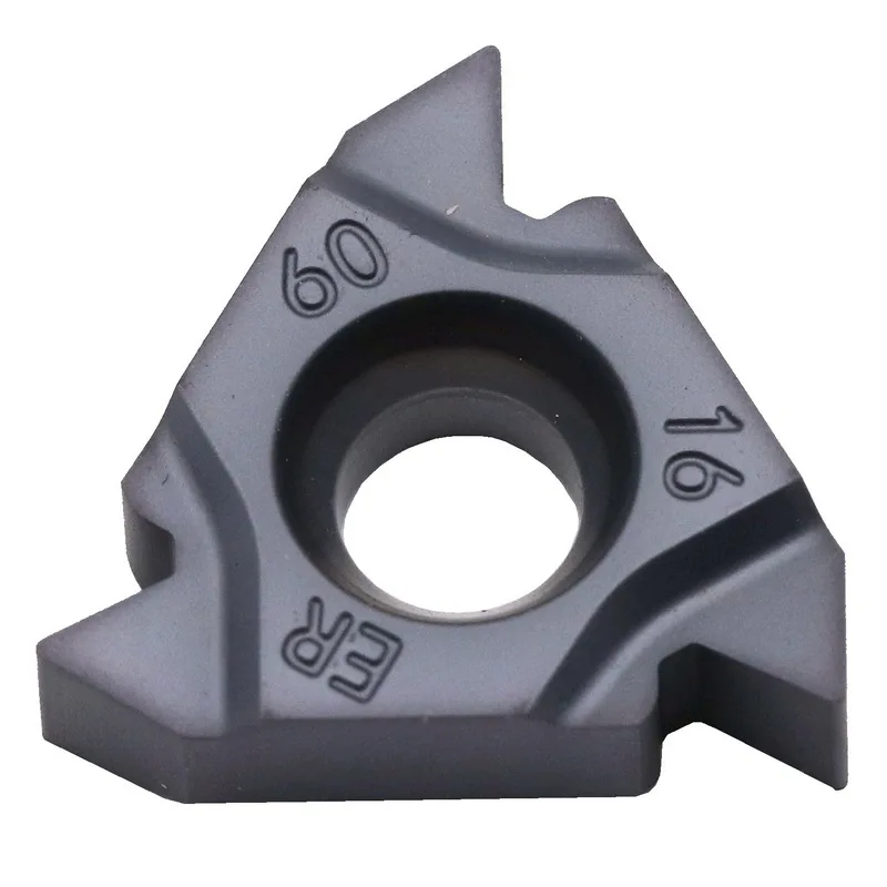 

MOSASK 10pcs 16ER 050ISO ZP10 General Machining Stainless Steel Processing Tungsten Threading Carbide Inserts