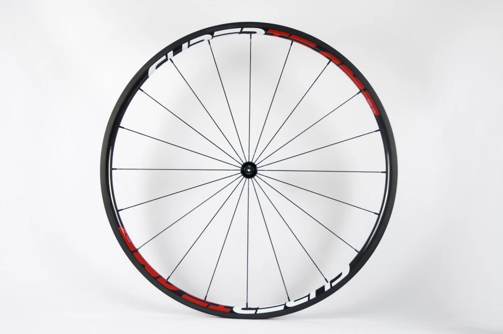 Perfect Superteam 24mm Clincher Wheelset 700c Carbon Wheelset Glossy Finish 4