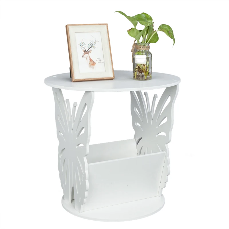 PVC Board Butterfly Coffee Table Minimalist Living room floor-standing telephone stand Sofa Side Table Side Tables Furniture PVC Board Butterfly Coffee Table Minimalist Living room floor-standing telephone stand Sofa Side Table Side Tables Furniture