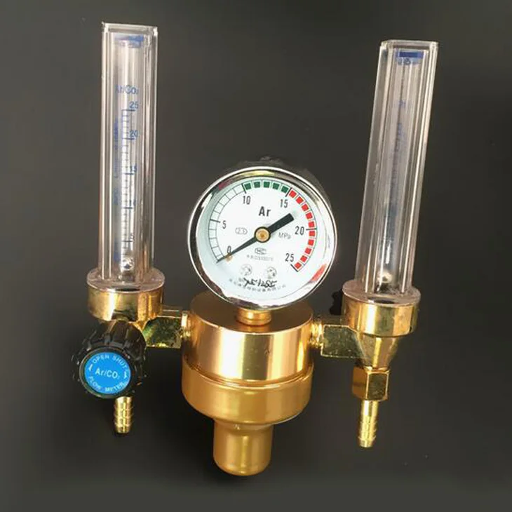 

Argon Meter Dual HTP 0.15 MPA Mig Tig Flow Meter Gas Argon AR/CO2 Regulator Welding Weld