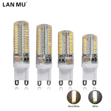 LAN MU G9 LED lamp AC 220v LED bulb 48 64 96 104 LEDS SMD 2835 3014 led light for Chandelier spotlight replace halogen lamp