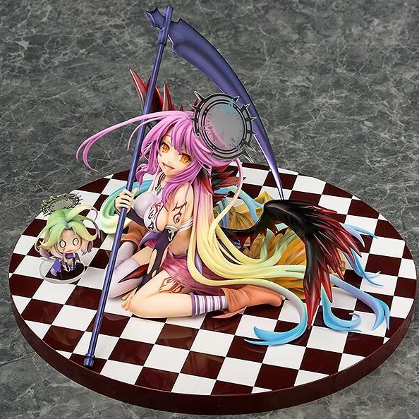 

No game no life Jibril Anime painted action toy figure model dolls 15cm PVC collectible Christmas gift