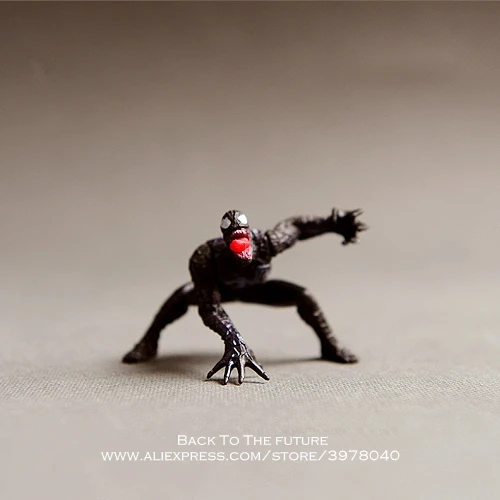 Disney Marvel Мстители Черный Человек-паук Venom 5 см фигурка осанки аниме украшение Коллекция фигурка игрушки модель подарок