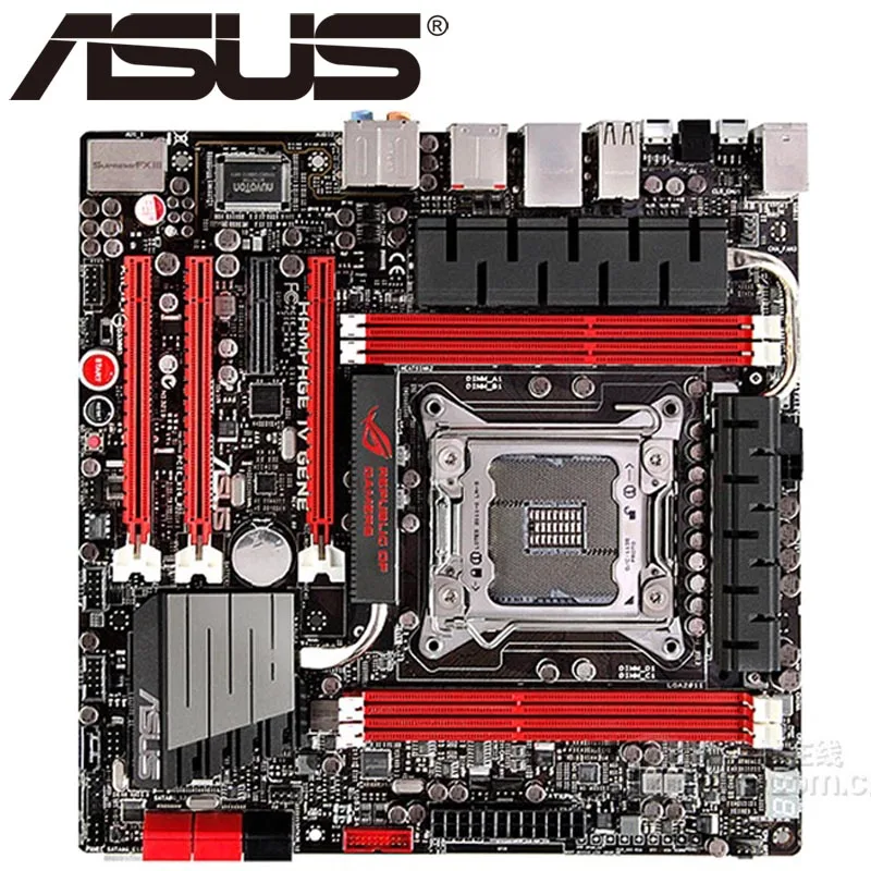 Asus Rampage IV Gene настольная материнская плата X79 Socket LGA 2011 Core i7 DDR3 64G ATX UEFI BIOS