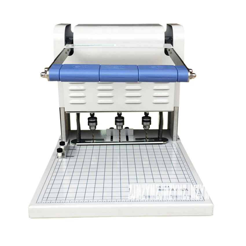 1pc Three - hole electric binding machine Paper Puncher QY-40A Wire Binding Machine Cutter Decorative Hole Punch | Компьютеры и офис