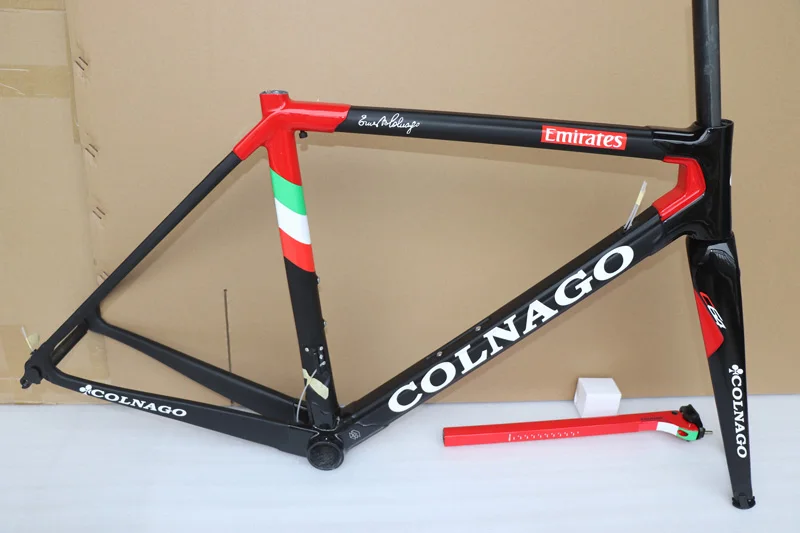 Новейшая T1100 UD команда красный Colnago C64 карбоновая дорожная рама C647 велосипедная Рама с 48 50 52 54 56 см более 15 цветов