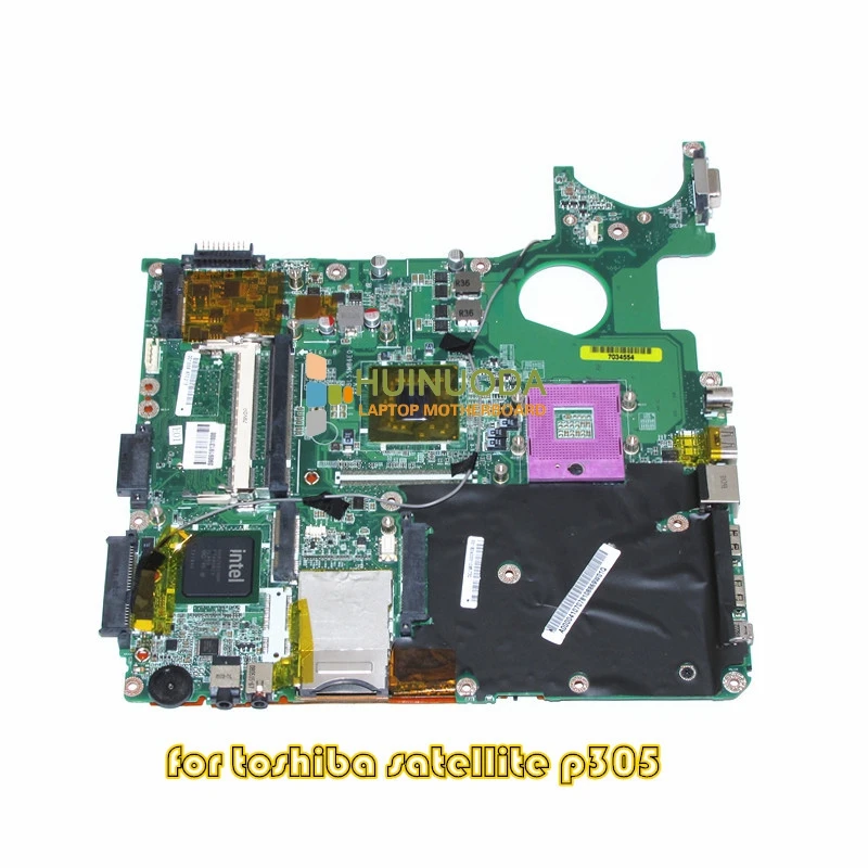 

NOKOTION A000041070 laptop motherboard for toshiba satellite P300 P305 965GM DDR2 Without graphics slot Mainboard DABL5SMB6E0