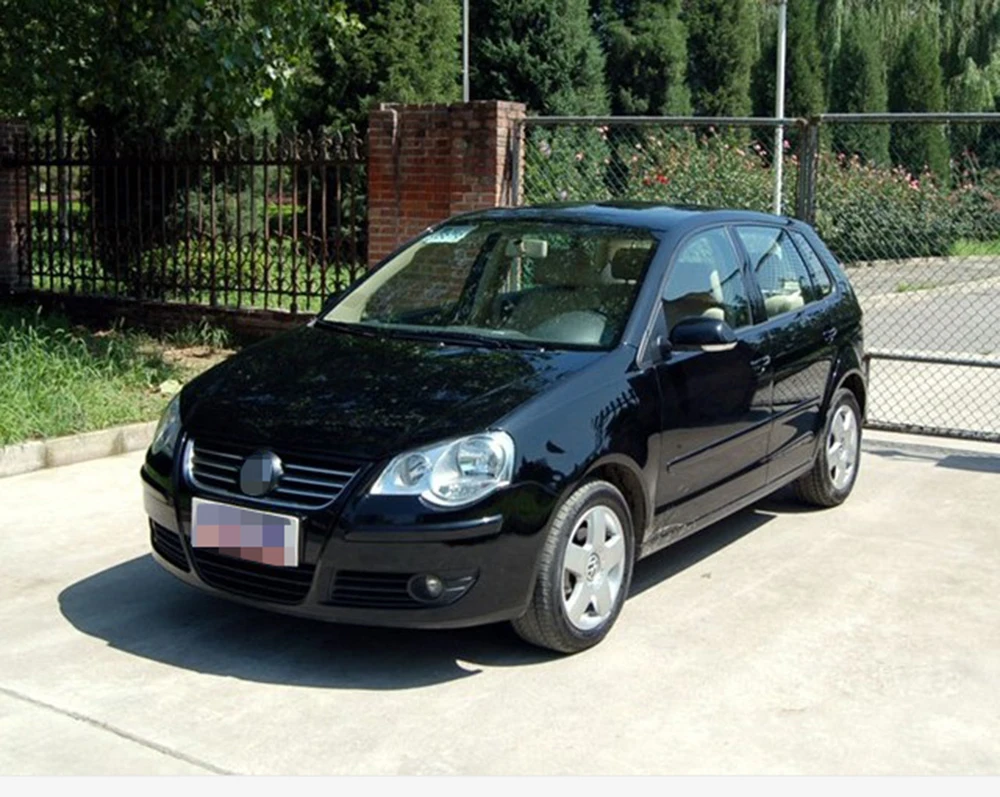 Для Volkswagen VW Polo 2006 2007 2008 2009 2010 прозрачная Автомобильная фара с прозрачными линзами